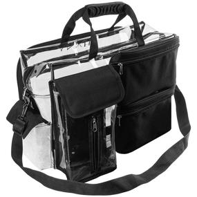 img 4 attached to 🧳 SHANY Travel Makeup Organizer with Removable Compartments