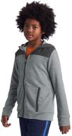 👕 c9 champion pieced heather jacket for boys: clothing and active wear логотип