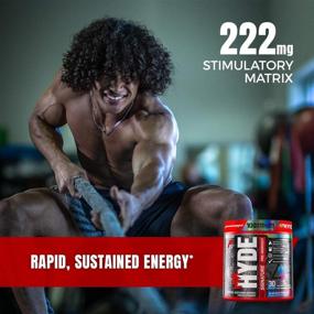 img 1 attached to 💪 ProSupps Mr. Hyde Signature Pre Workout: Maximize Energy, Focus, and Pumps for Men and Women - Blue Razz Flavor, 30 Servings