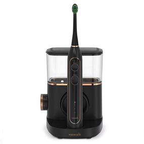 img 4 attached to 🦷 Waterpik Sonic-Fusion Professional Flossing Electric Toothbrush, Black, Single Pack