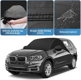 img 2 attached to OFY Windshield Waterproof Thicken Protector Exterior Accessories