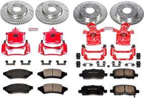 img 2 attached to 🏎️ Переключение мощности KC1589 1-Click Performance Brake Kit с суппортами - Продвигается для SEO