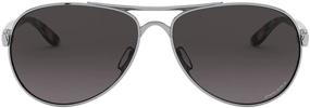 img 4 attached to 👓 Оптимизированные для SEO: Женские солнцезащитные очки Oakley OO4108 Tie Breaker Metal Aviator