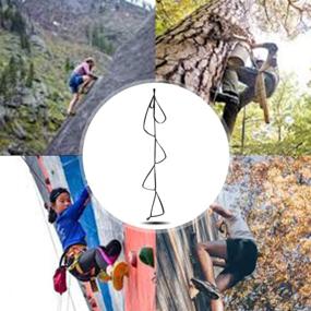 img 1 attached to 🧗 KAILAS Climbing Aider 5 Step: Lightweight and Adjustable Webbing Ladder for Efficient Rock Climbing and Height Rescue