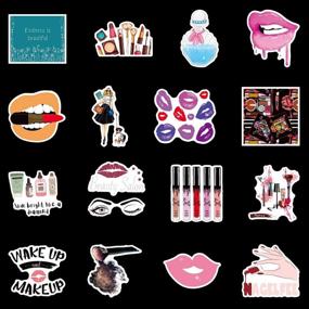img 2 attached to Stickers Different Waterproof Lipstick Skateboard