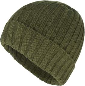 img 4 attached to Vimfashi Classic Beanie Fleece Winter Outdoor Recreation