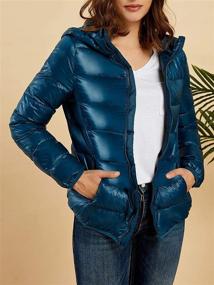 img 1 attached to Womens Jackets Packable Lightweight Pockets Women's Clothing in Coats, Jackets & Vests