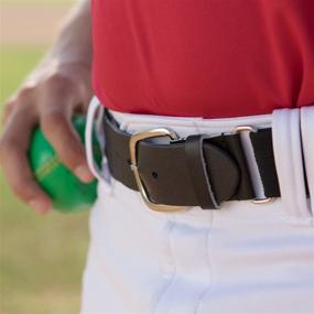 img 1 attached to 🧢 Champion Sports Baseball Softball Uniform Men's Belt Accessories