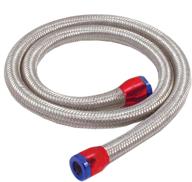 🔧 spectre performance (29390) stainless steel fuel line kit with clamps - 5/16" x 3' for efficient fuel delivery logo