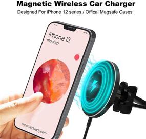 img 2 attached to Magnetic Wireless Charger Magnets Compatible