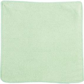 img 2 attached to Rubbermaid Commercial Microfiber Light Duty Cleaning Cloth, Green, 12x12, 24-Pack (1820578) – Improved SEO