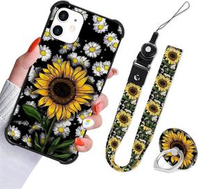 img 4 attached to Sunflower Lanyard Pattern Protective Shockproof