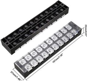 img 2 attached to Uxcell Positions Barrier Terminal TB 4510L