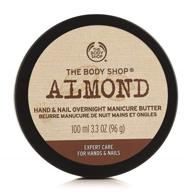 🌰масло для рук и ногтей с миндалем от the body shop, 3,3 унции логотип