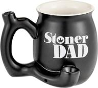 🍁 fashioncraft 82500 stoner dad roast and toast small mug - unique 11 oz ceramic coffee mug logo