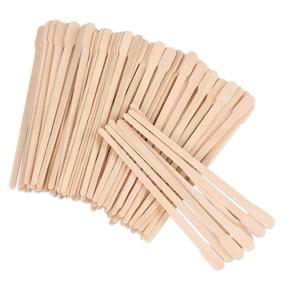 img 4 attached to 🪒 Tachibelle 100 Pieces Wooden Wax Sticks - Professional Spa and Home Use for Hair Removal and Smooth Skin