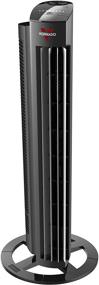 img 4 attached to 🌀 Enhanced Comfort and Control: Vornado NGT335 Air Circulator Tower Fan with Remote, Versa-Flow, 33" Black