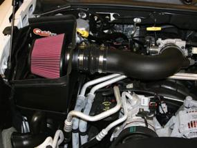 img 3 attached to 🚀 Airaid Cold Air Intake System: Boost Horsepower, Improve Filtration! Dodge/Mitsubishi 2005-2007 Dakota/Raider AIR-300-175