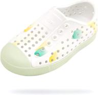 👟 jefferson print junior sneaker by native shoes - unisex children's design logo