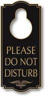🚪 plastic door sign legend disturb: discover ultimate disruption-free privacy logo