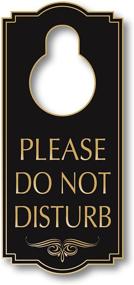 img 4 attached to 🚪 Plastic Door Sign Legend Disturb: Discover Ultimate Disruption-Free Privacy