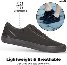 img 2 attached to 👟 Hurley Mens Jasper Skate White Men's Shoes: Fashionable Loafers & Slip-Ons for Style and Comfort