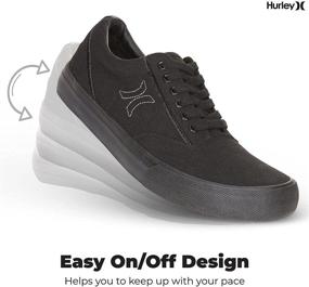 img 1 attached to 👟 Hurley Mens Jasper Skate White Men's Shoes: Fashionable Loafers & Slip-Ons for Style and Comfort