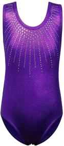 img 4 attached to BAOHULU Gymnastics Leotards Athletic B199_RoyalBlue_8A