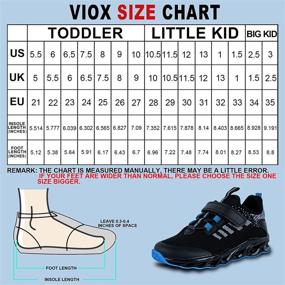 img 3 attached to 👟 Детские дышащие кроссовки VIOX KIDS: спортивные кроссовки с антискользящей подошвой для мальчиков и девочек