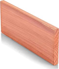 img 2 attached to 🌲 GOGOUP Cedar Blocks for Clothes Storage - 100% Natural Aromatic Red Cedar Wood Planks Boards Hangers for Closet Wardrobes - Set of 16