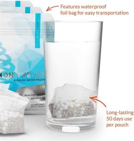 img 1 attached to pH On-The-Go Portable Water Filter System - Alkaline Water Filter Pouch for Bottles, Jugs, Pitchers - High pH Ionized, Pure Drinking Water - 98 liters / 26 Gallons - 3 Pack - Optimized Water Filter for Improved pH Levels, Alkaline Ionized Water - Portable Filter for Bottles, Jugs, and Pitchers - Long-lasting Supply of Pure Drinking Water - 98 liters / 26 Gallons - 3 Pack