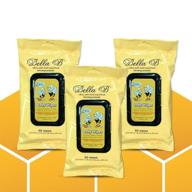 👶 bella b baby diaper wipes bundle 3-piece: natural, organic, soothing, alcohol-free baby cleaning wipes logo