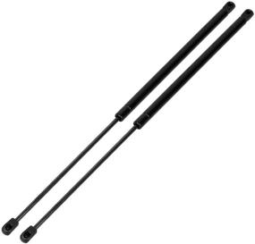 img 1 attached to 🔧 Maxpow 2Pcs Rear Window Glass Lift Supports Struts Back Glass Back Window Compatible With Wrangler 97-06 SG214012 4249: Boost Wrangler's Window Performance!
