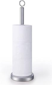 img 4 attached to 🧻 Sturdy Spare Toilet Paper Roll Holder Stand - SunnyPoint Elite, Heavy Weighted Storage Solution