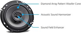 img 2 attached to 🔊 Kenwood KFC-D161 6.5" 2-полосная колонка мощностью 320 Вт: чистый звук для неограниченного развлечения