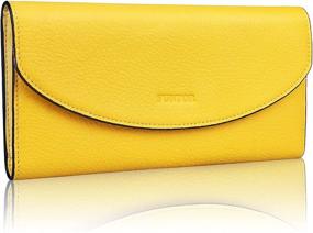 img 4 attached to 👛 FT FUNTOR Trifold Blocking Organizer Women's Wallet – Enhancing Handbag and Wallet Combination