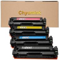 chyumink premium replacement toner cartridge set for hp 202a 202x cf500a cf501a cf502a cf503a - compatible with hp color pro m254dw m254nw m254 printers; hp color pro mfp m280 m281fdn m281fdw m281cdw logo