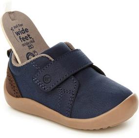 img 3 attached to Stride Rite 360 Unisex-Child Tristan First Walker Shoe: Comfort and Style in Every Step