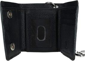 img 3 attached to Discover the Stylish Charm of the CTM Pebble Leather Trifold Wallet