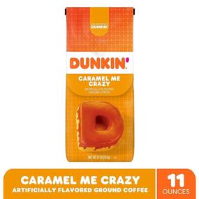 img 3 attached to Помешанный на карамели кофе Dunkin' Caramel Me Crazy молотый - 11 унций (упаковка может отличаться)