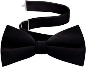 img 1 attached to 👔 Mens Classic Tuxedo Bow Tie: Exquisite Accessories for Men, Including Cummerbunds & Pocket Squares