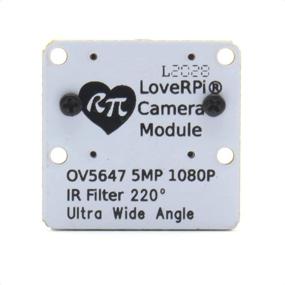 img 1 attached to 📷 High-Resolution LoveRPi Camera Module for Raspberry Pi: 5MP Ultra-Wide Angle Lens with IR Filter