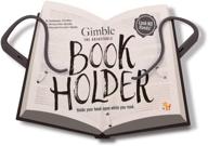 gimble charcoal traveler: the 📚 ultimate hands-free reading tool for on-the-go! logo