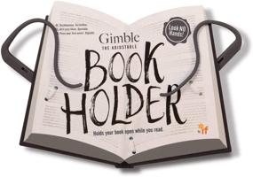 img 4 attached to Gimble Charcoal Traveler: The 📚 Ultimate Hands-Free Reading Tool for On-the-Go!