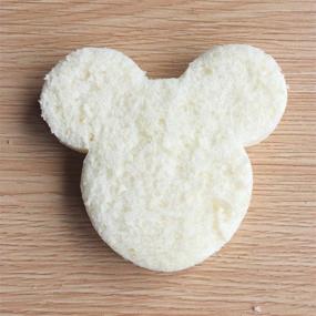 img 1 attached to 🍪 High-Quality Stainless Steel Mickey Mouse Cookie Cutter for Children - Perfect for Cookies, Sandwiches, Biscuits