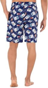 img 3 attached to 🩳 Stylish Chaps Relaxed Printed Sleep Short: Comfortable and Trendy Loungewear