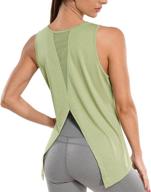 👗 stay cool and stylish: racelo sleeveless women's workout tops for yoga, gym & athletic activities logo