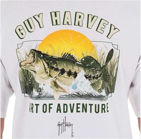 img 2 attached to 🎣 Футболка с принтом Guy Harvey высокого качества для пресной воды X Large - идеально подходит для любителей рыбалки!