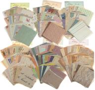 📚 molneso 360 sheets scrapbooking supplies: vintage decorative papers for journaling bullet journal, stationary crafting, and scrapbook décor logo