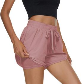 img 3 attached to 🏃 Taydey Ladies' Quick-Drying Running Workout Athletic Shorts